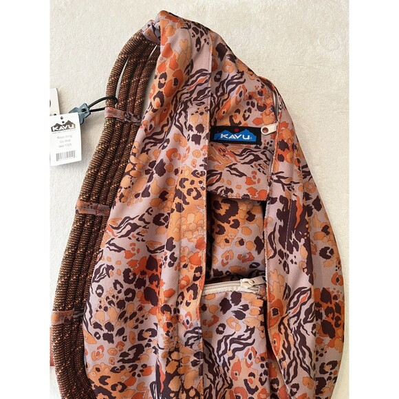 Kavu Rope Sling Crossbody Bag Go Wild Safari Brand NEW NWT New With Tag Canvas main image 4